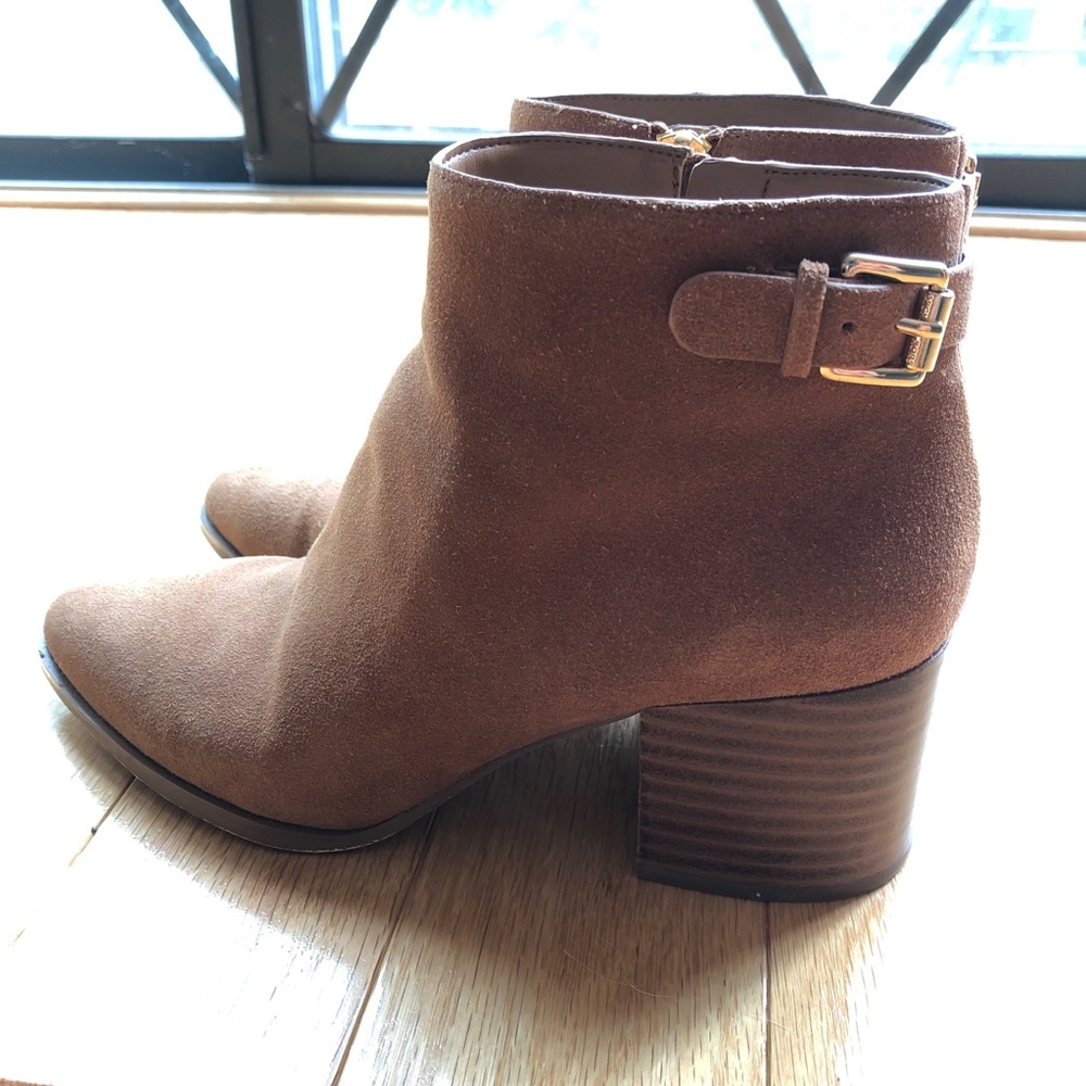 Michael Kors | Brown Suede Booties | Size 7